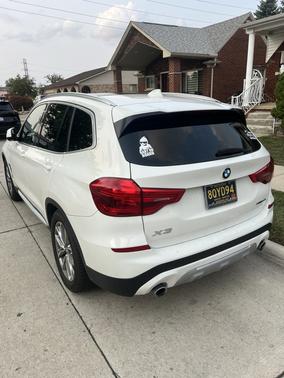 White 2019 BMW X3 xDrive30i