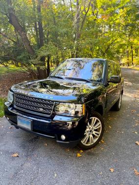 Black 2012 Land Rover Range Rover HSE