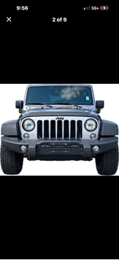 Gray 2017 Jeep Wrangler Unlimited Sahara