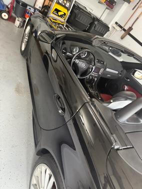 Black 2005 Mercedes-Benz SLK-Class SLK55 AMG Roadster