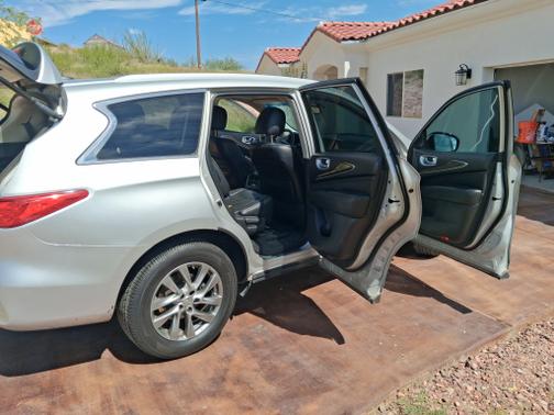 Gray 2015 INFINITI QX60 Base