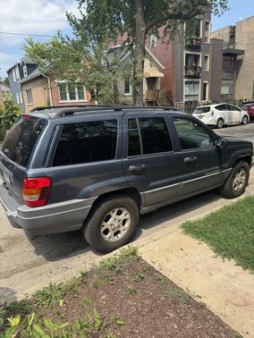 Blue 2002 Jeep Grand Cherokee Sport