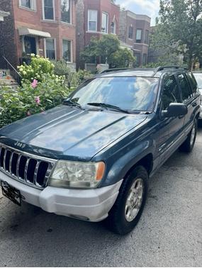 Blue 2002 Jeep Grand Cherokee Sport