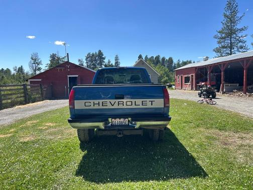 Blue 1997 Chevrolet 1500 Extended Cab