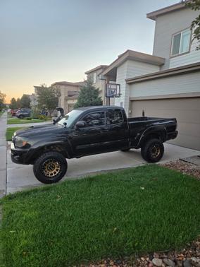Black 2007 Toyota Tacoma Access Cab