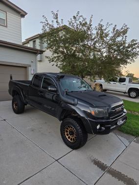 Black 2007 Toyota Tacoma Access Cab