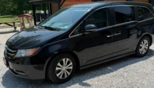 Black 2016 Honda Odyssey EX