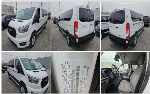 White 2023 Ford Transit-350 XLT