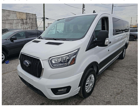 White 2023 Ford Transit-350 XLT