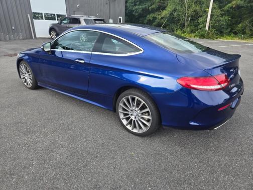 Blue 2017 Mercedes-Benz C-Class C 300 4MATIC