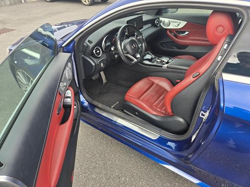 Blue 2017 Mercedes-Benz C-Class C 300 4MATIC