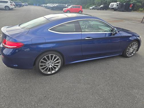 Blue 2017 Mercedes-Benz C-Class C 300 4MATIC
