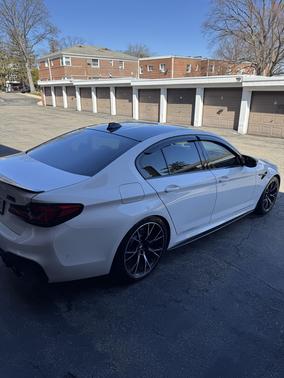White 2019 BMW M5 Competition