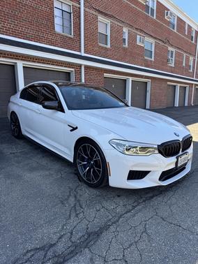White 2019 BMW M5 Competition