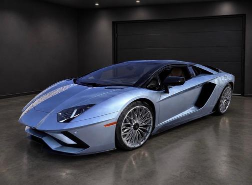 Blue 2018 Lamborghini Aventador S Base