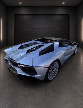 Blue 2018 Lamborghini Aventador S Base