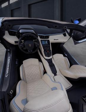 Blue 2018 Lamborghini Aventador S Base
