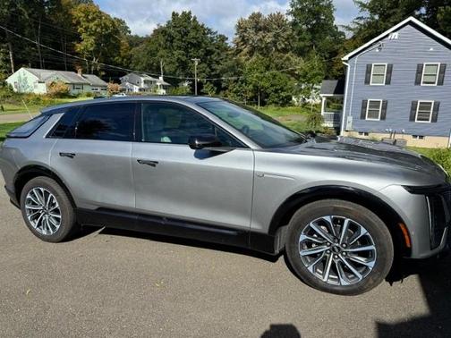 Silver 2024 Cadillac LYRIQ Sport