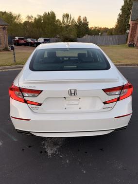 White 2018 Honda Accord Sport