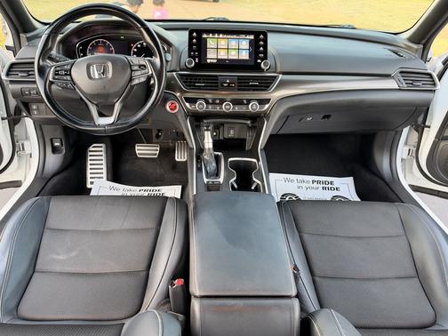 White 2018 Honda Accord Sport