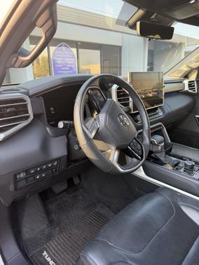 White 2023 Toyota Tundra Hybrid Platinum