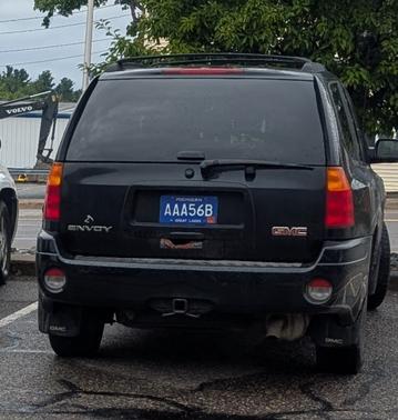 Black 2008 GMC Envoy SLT