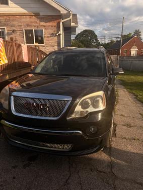 Black 2011 GMC Acadia Denali