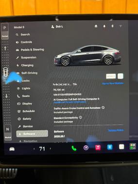 Gray 2021 Tesla Model S Long Range