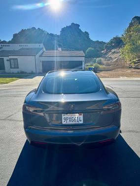 Gray 2021 Tesla Model S Long Range