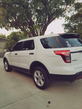 White 2015 Ford Utility Police Interceptor Base