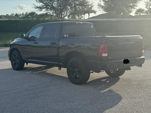 Black 2018 RAM 1500 Tradesman