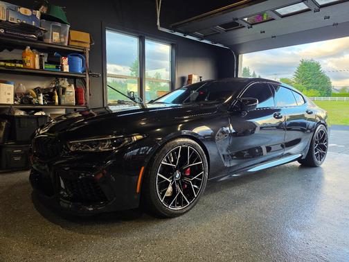 Black 2023 BMW M8 Gran Coupe Competition