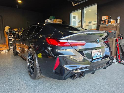 Black 2023 BMW M8 Gran Coupe Competition