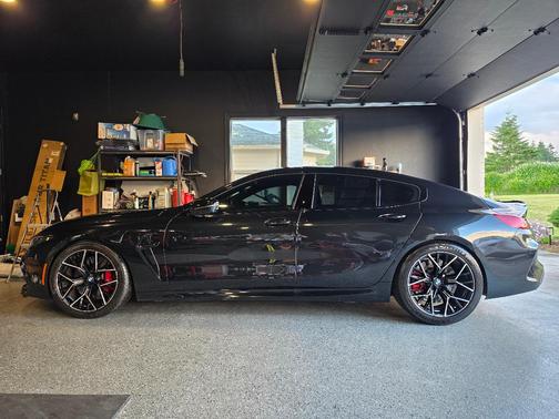 Black 2023 BMW M8 Gran Coupe Competition