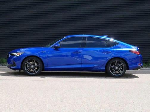 Blue 2025 Acura Integra w/A-Spec Tech Package