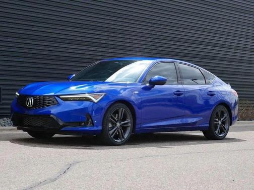 Blue 2025 Acura Integra w/A-Spec Tech Package