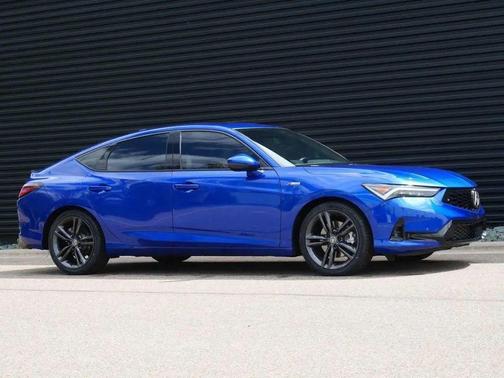 Blue 2025 Acura Integra w/A-Spec Tech Package
