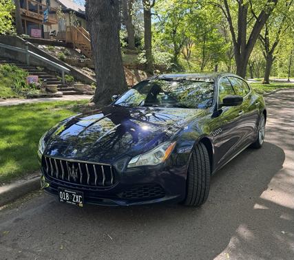 Blue 2017 Maserati Quattroporte S Q4