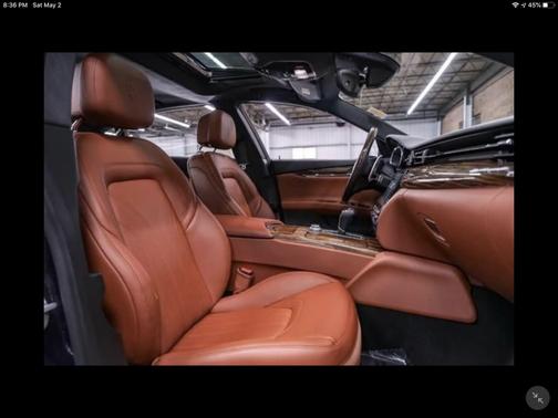 Blue 2017 Maserati Quattroporte S Q4