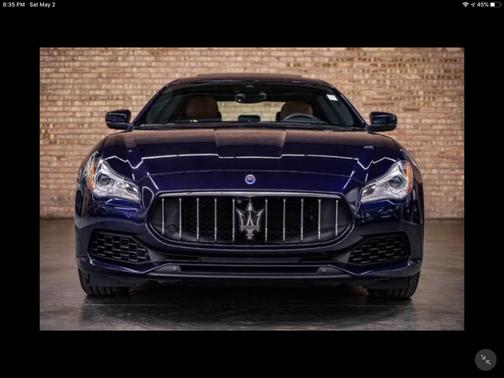 Blue 2017 Maserati Quattroporte S Q4