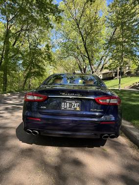 Blue 2017 Maserati Quattroporte S Q4