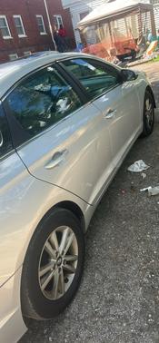 Gray 2015 Hyundai SONATA SE