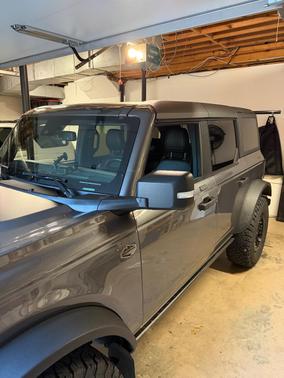 Gray 2023 Ford Bronco Wildtrak Advanced