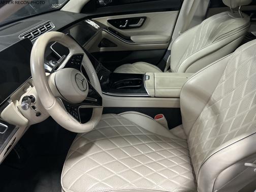 Blue 2022 Mercedes-Benz S-Class S 580 4MATIC