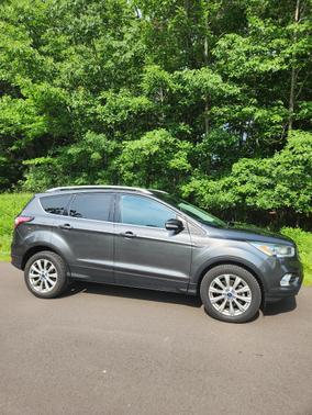 Gray 2017 Ford Escape Titanium