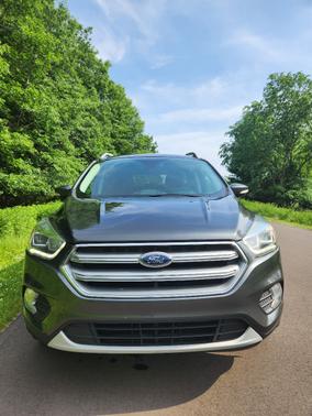 Gray 2017 Ford Escape Titanium