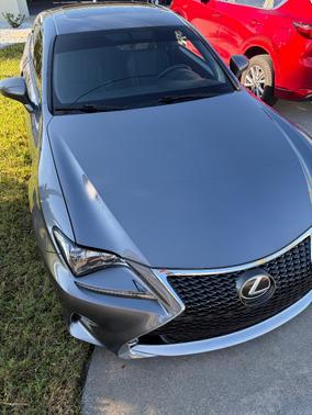 Gray 2015 Lexus RC 350 Base