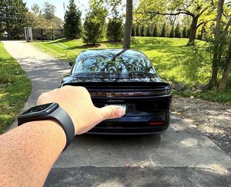 Blue 2024 Lucid Air Sapphire
