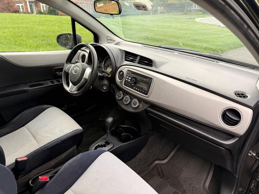 Black 2012 Toyota Yaris LE