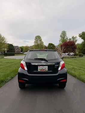 Black 2012 Toyota Yaris LE